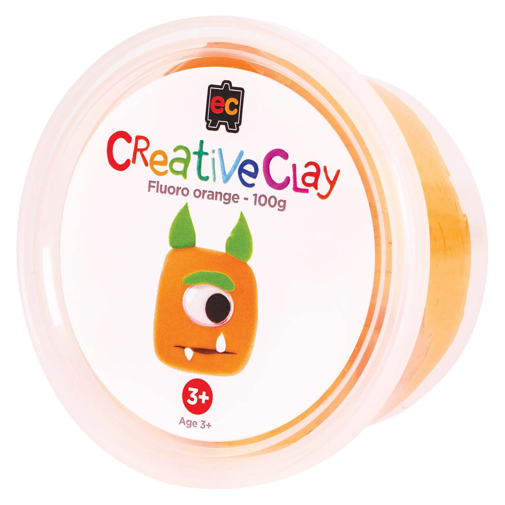 CreativeClay 100g Fluoro Orange