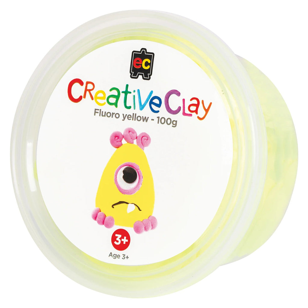 CreativeClay 100g Fluoro Yellow