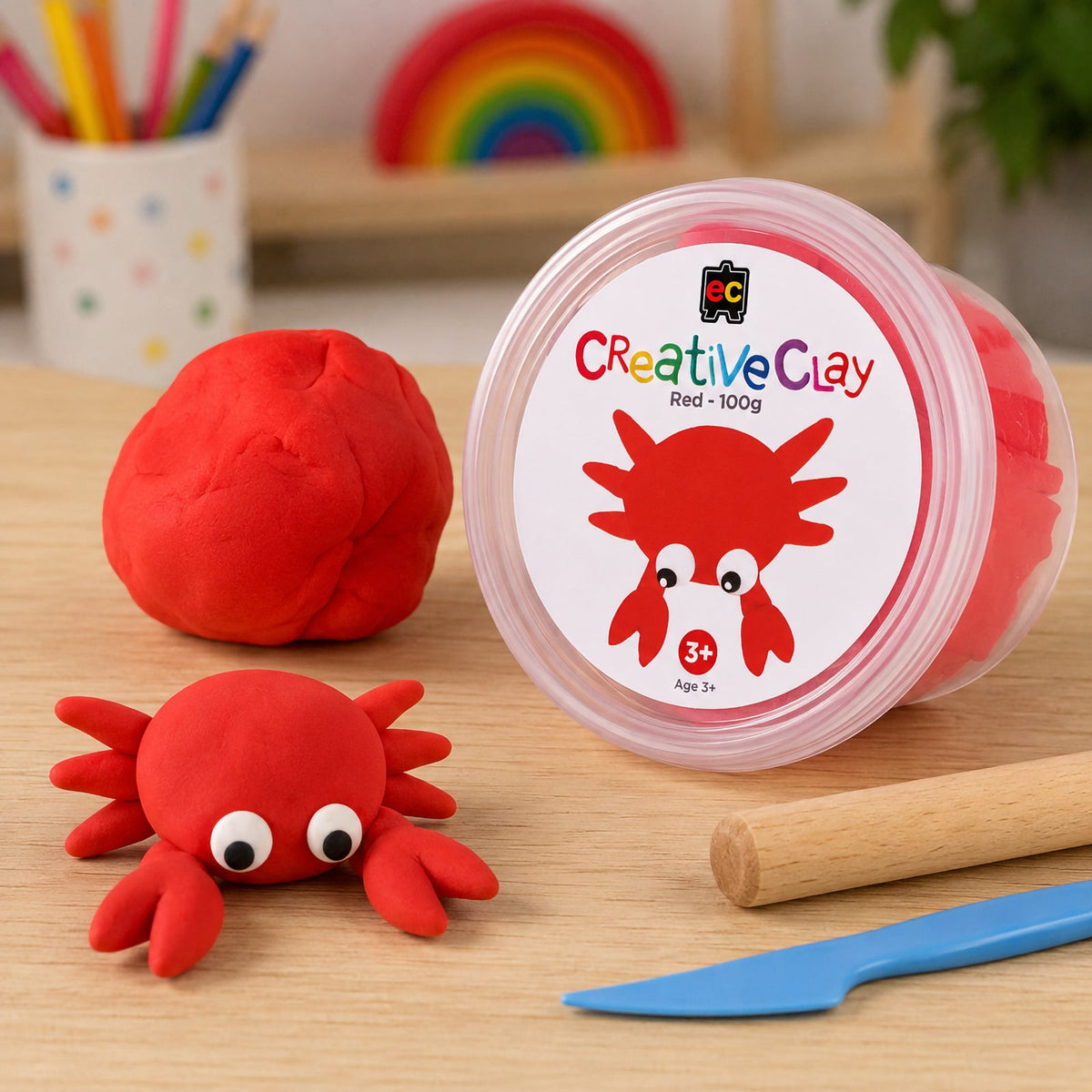 CreativeClay 100g Red