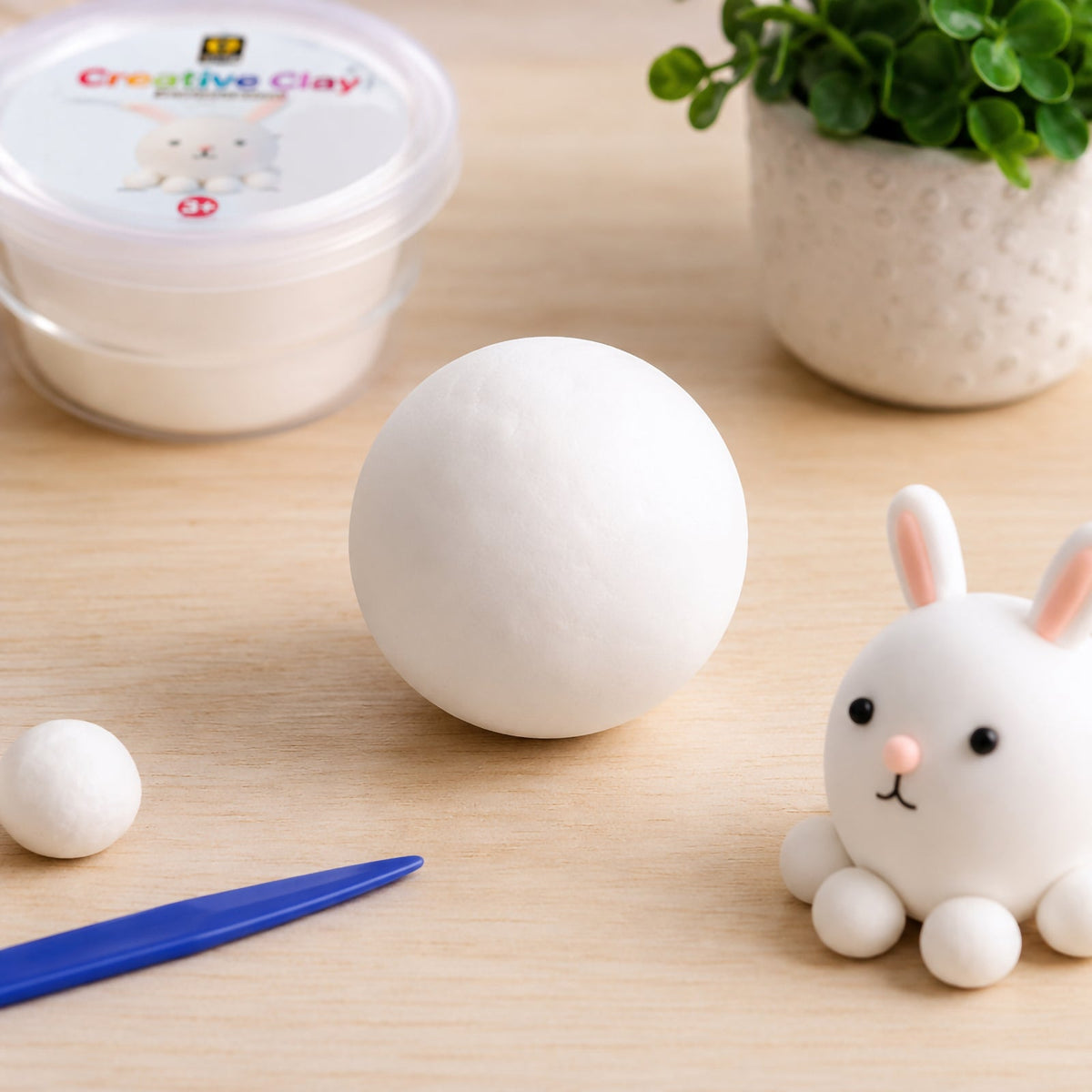 CreativeClay 100g White