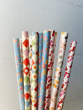 Creative Cafe Co 4ply Jumbo 8mm Printed Paper Straws - Carton 2400