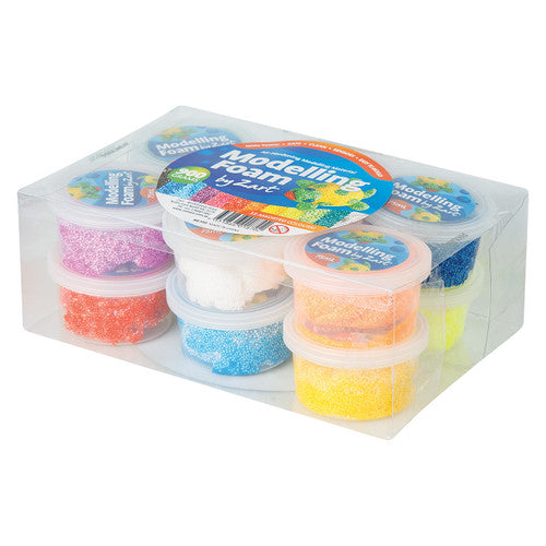 Zart Assorted Modelling Foam Pack of 12