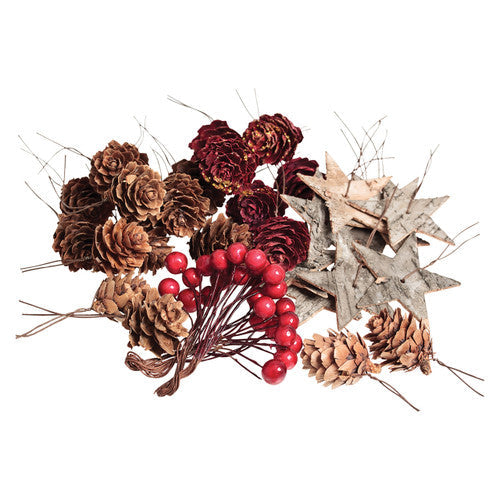 Zart Assorted Wreath Decorations Pack of 44