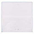 Zart Clear Wallets with Press Studs Pack of 5