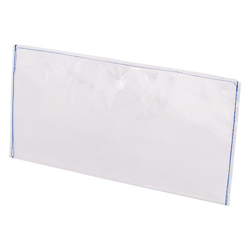 Zart Clear Wallets with Press Studs Pack of 5