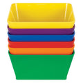 Zart Coloursorts Square Organiser Bowls Pack of 6