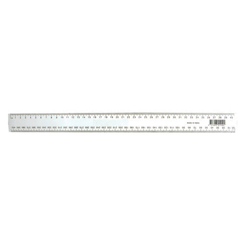Zart Plastic Rulers 40cm Pack of 12