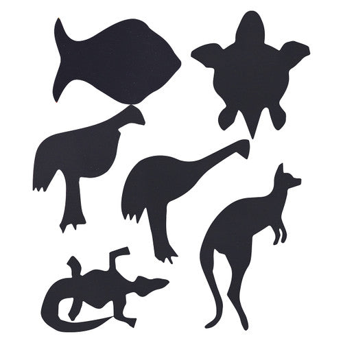 Zart Scratch Australian Animals Pack of 30