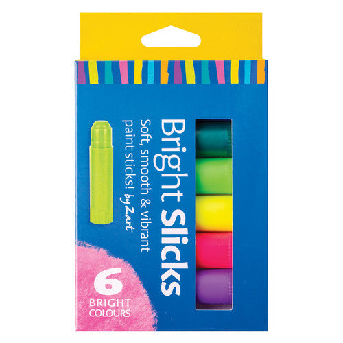 Zart Slicks Bright by Zart Pack of 6