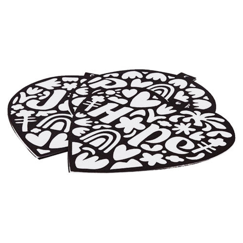 Stained Glass Wellbeing Baubles Pack of 12