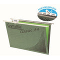 Crystalfile Classic A4 Suspension File Green Pack of 50
