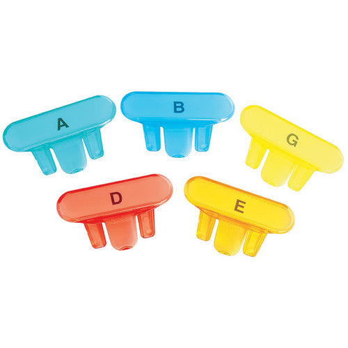 Crystalfile Indicator Tabs Rainbow Box of 50