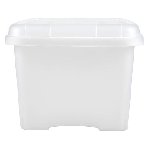 Crystalfile Porta Box 32L Clear Lid Clear Base Pack of 6