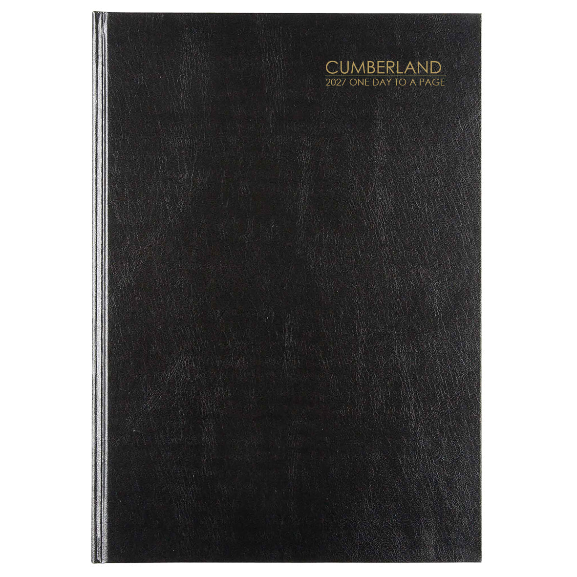 Cumberland Casebound Diary 2027 A4 Day To A Page Black