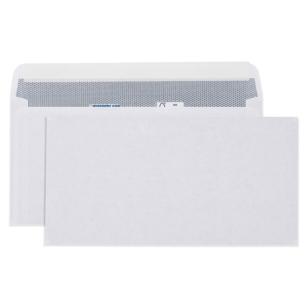 Cumberland Laser Envelope Strip Seal Security DLX 120 x 235mm White Box of 500