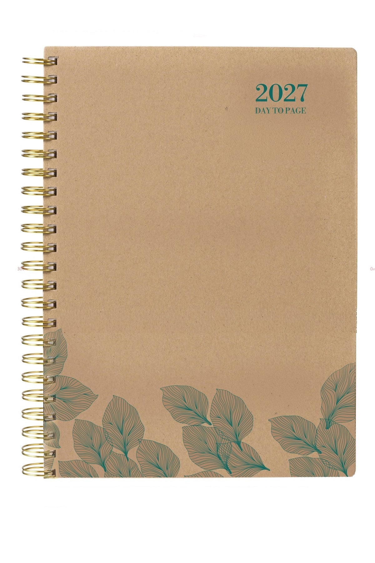 Cumberland Ecowise Diary 2027 A4 Day To A Page Kraft