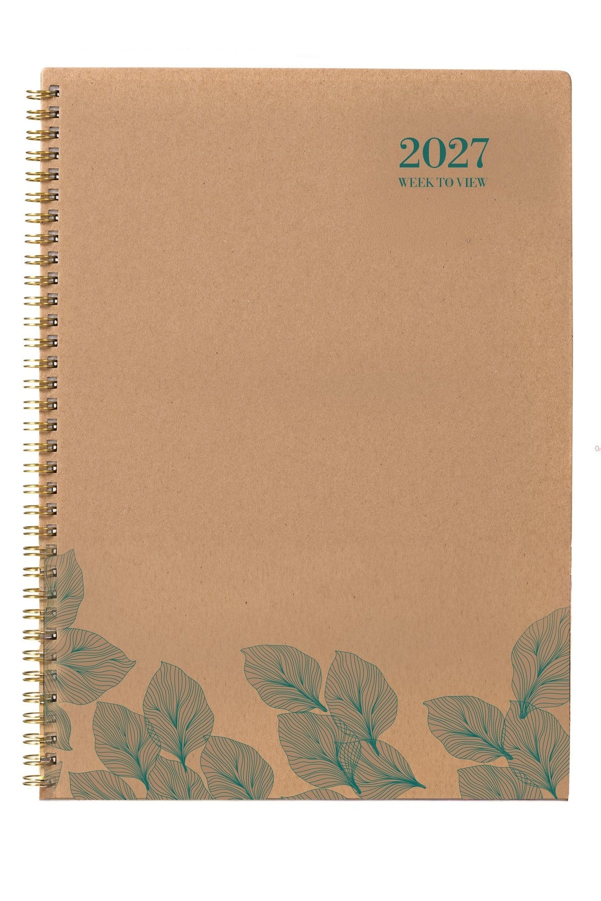 Cumberland Ecowise Diary 2027 A4 Week To View Kraft