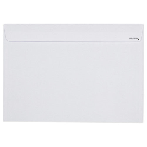 Cumberland Envelope Strip Seal Easy Open Window Secretive Booklet Mailer C4 229 x 324mm Box of 250