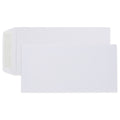 Cumberland Envelope Strip Seal White Pocket DL 220 x 110mm Box of 500