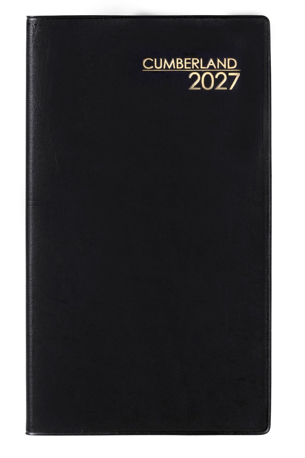 Cumberland Pocket Diary 2027 Slimline Week To View Black