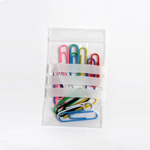 Cumberland Press Seal Plastic Bags Write On 230 x 305mm 50 Micron Pack of 100