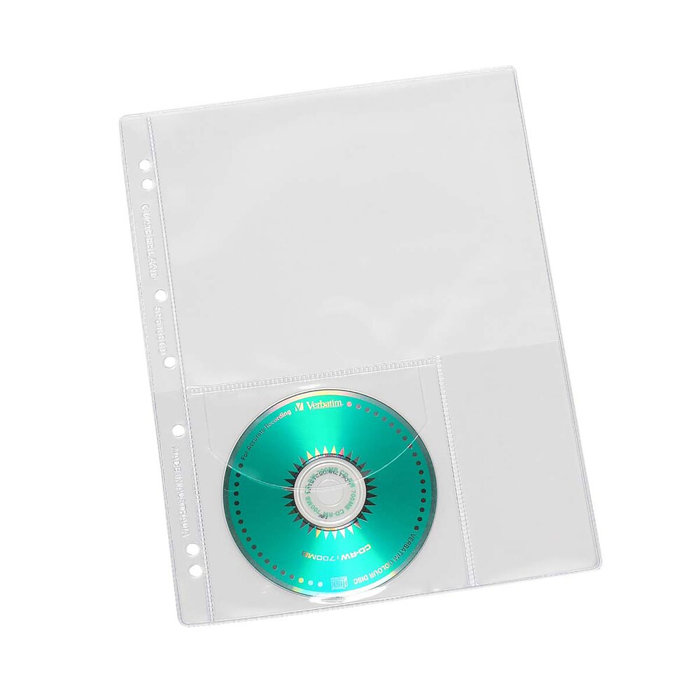 Cumberland Sheet Protectors A4 200 Micron Clear Pack of 10