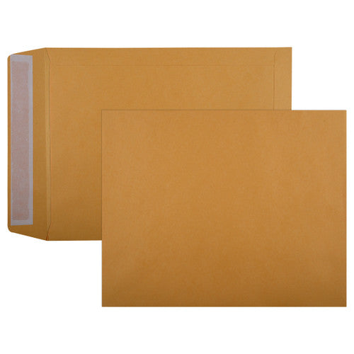 Cumberland Envelope Strip Seal Gold Pocket 305 x 255mm Box 250