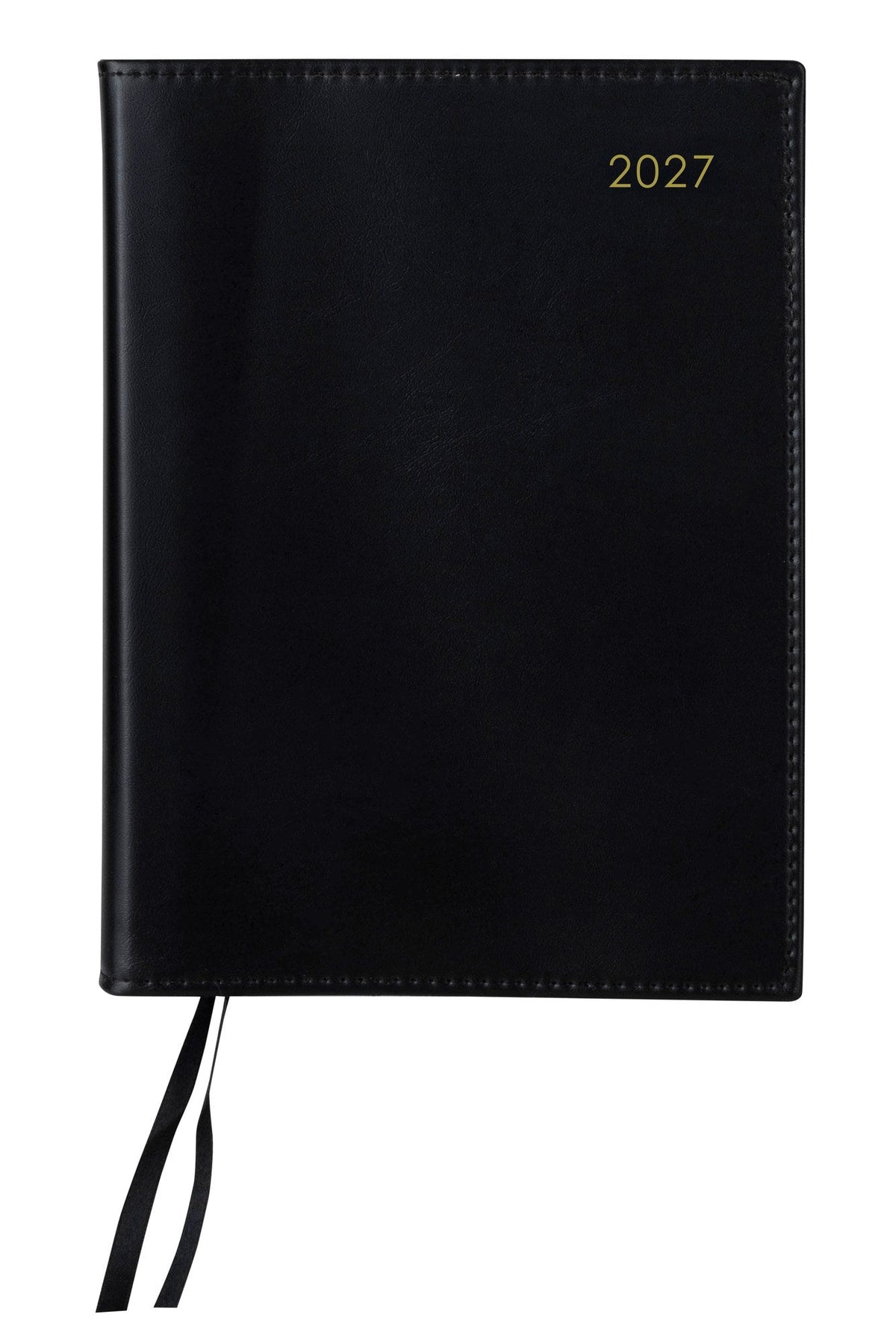 Cumberland Unbranded Wiro Diary 2027 A4 Day To A Page Black
