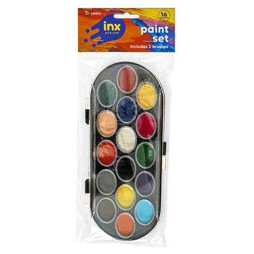 Dats Paint Set Boxed with Brush Pack of 16