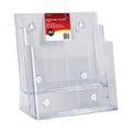 Deflecto 2 Pocket 2 Tier Brochure Holder A4