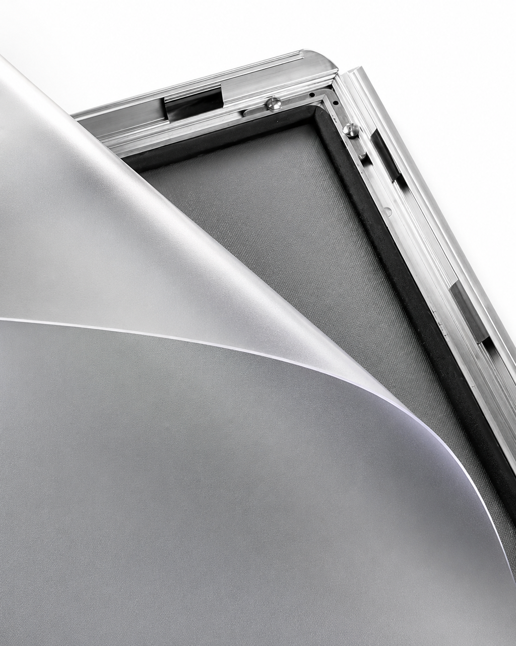 Deflecto A3 Silver Water Resistant Snap Frame 25mm Profile