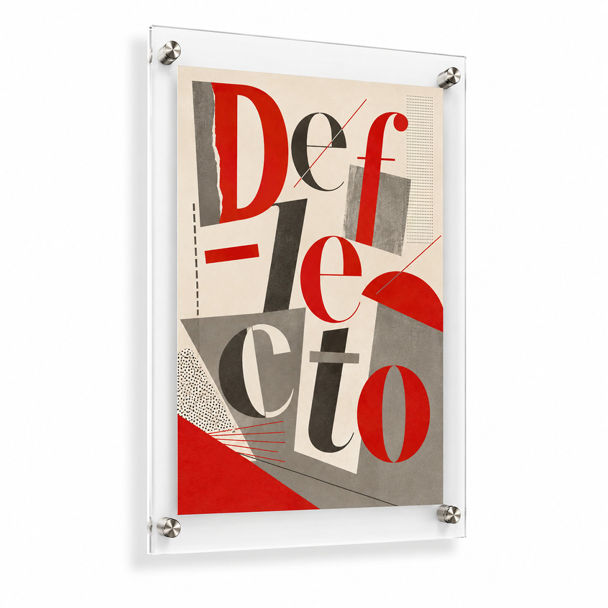 Deflecto A2 Acrylic Poster and Photo Holder Wall Mount