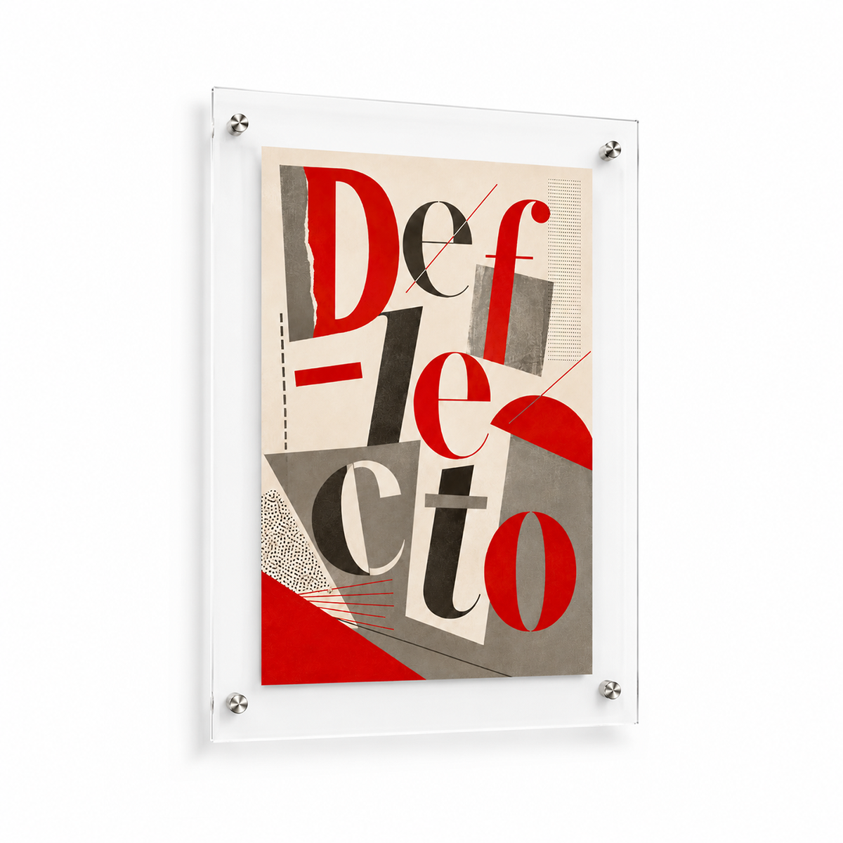 Deflecto A3 Acrylic Poster and Photo Holder Wall Mount