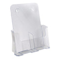 Deflecto Brochure Holder 2 Pocket DL Portrait High Back