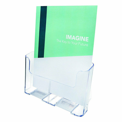 Deflecto Brochure Holder A4 Portrait Clear