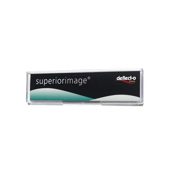 Deflecto Door Nameplate Holder with Velcro and Magnets