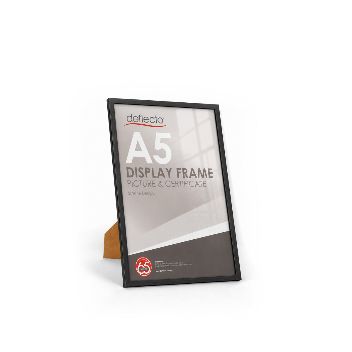 Deflecto A5 Black Picture and Certificate Frame