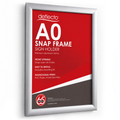 Deflecto A0 Silver Snap Frame 32mm Profile