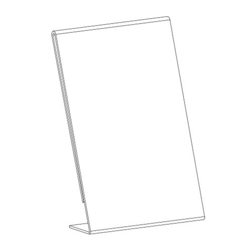Deflecto Slanted Sign Holder A7 Portrait