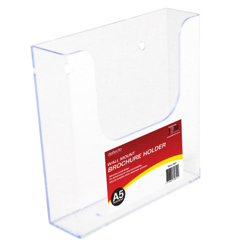 Deflecto Wall Mount Brochure Holder A5