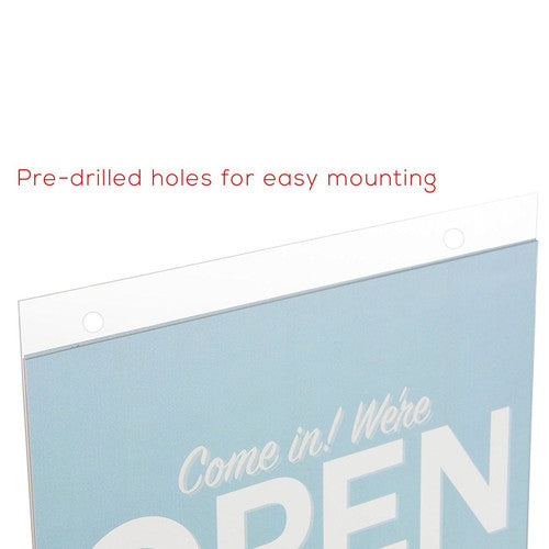 Deflecto Wall Mount Sign Holder A3 Landscape