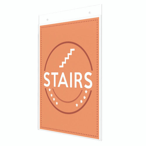 Deflecto Wall Mount Sign Holder A4 Portrait