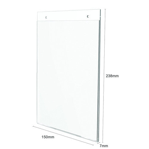 Deflecto Wall Mount Sign Holder A5 Portrait