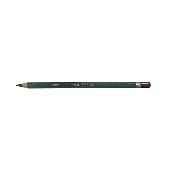 Derwent Artists Pencil Burnt Carmine Box of 6