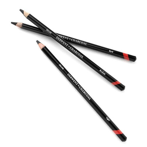 Derwent Academy Charcoal Pencil Medium Box of 12