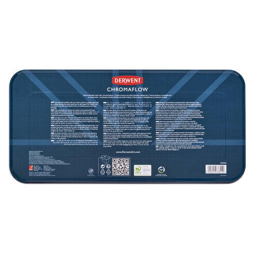 Derwent Chromaflow Pencils Assorted Tin of 150