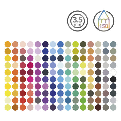 Derwent Chromaflow Pencils Assorted Tin of 150