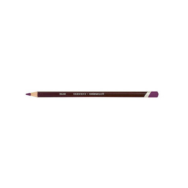 Derwent Coloursoft Pencil Bright Purple Box of 6