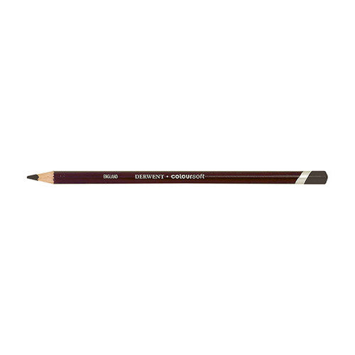 Derwent Coloursoft Pencil Brown Black Box of 6