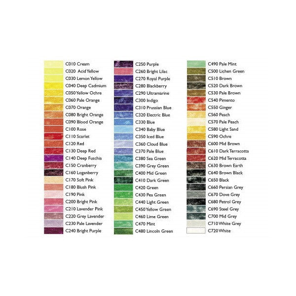 Derwent Coloursoft Pencil Dark Brown Box of 6